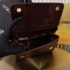Dolce & Gabban Lizard Pattern Sicilian Women's Bag-Purple-20cm  free shipping