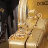 New💥 Dolce & Gabban Logo box - Small box-Gold-20cm with original box