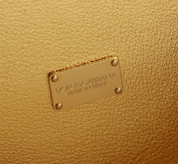 New💥 Dolce & Gabban Logo box - Small box-Gold-20cm with original box