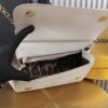Dolce & Gabban Lizard Pattern Sicilian Women's Bag-White-25cm with original box free shipping