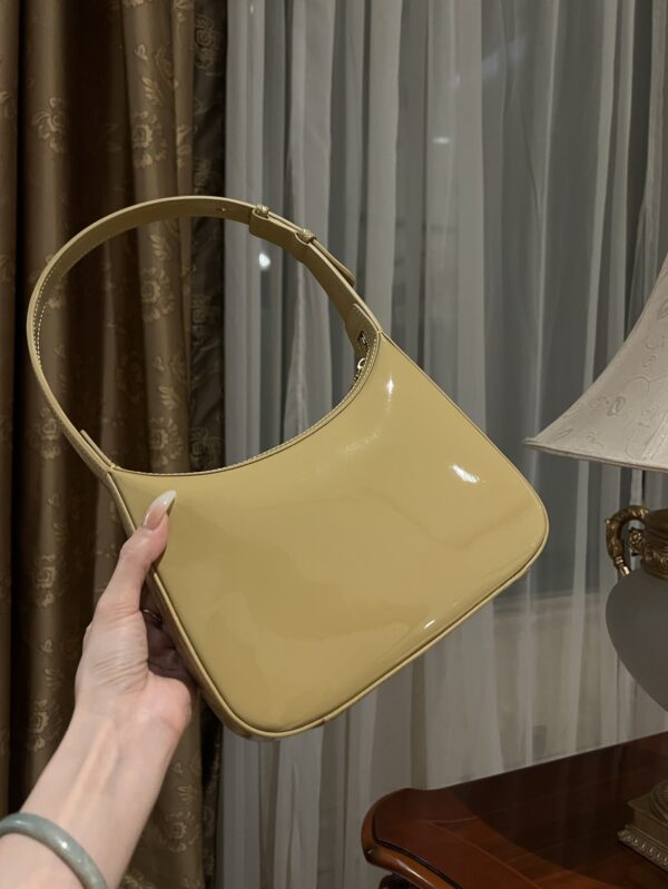 Dolce & Gabban Underarm Bag-Yellow-22cm with original box free shipping
