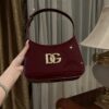 Dolce & Gabban Underarm Bag-Red-22cm with original box free shipping