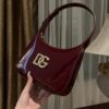 Dolce & Gabban Underarm Bag-Red-22cm with original box free shipping
