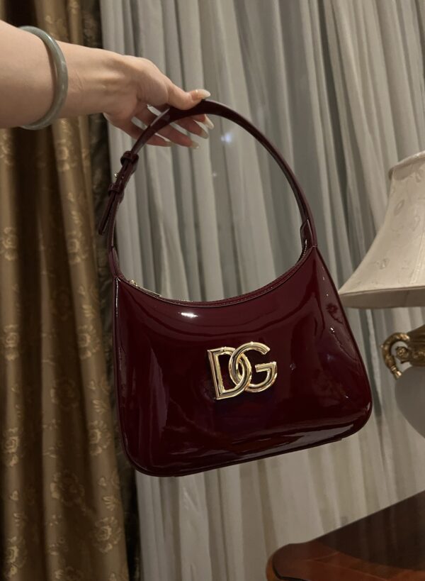 Dolce & Gabban Underarm Bag-Red-22cm with original box free shipping