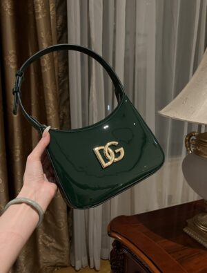Dolce & Gabban Underarm Bag-Green-22cm with original box free shipping