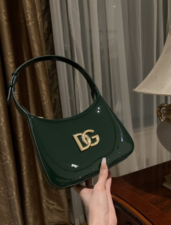 Dolce & Gabban Underarm Bag-Green-22cm with original box free shipping