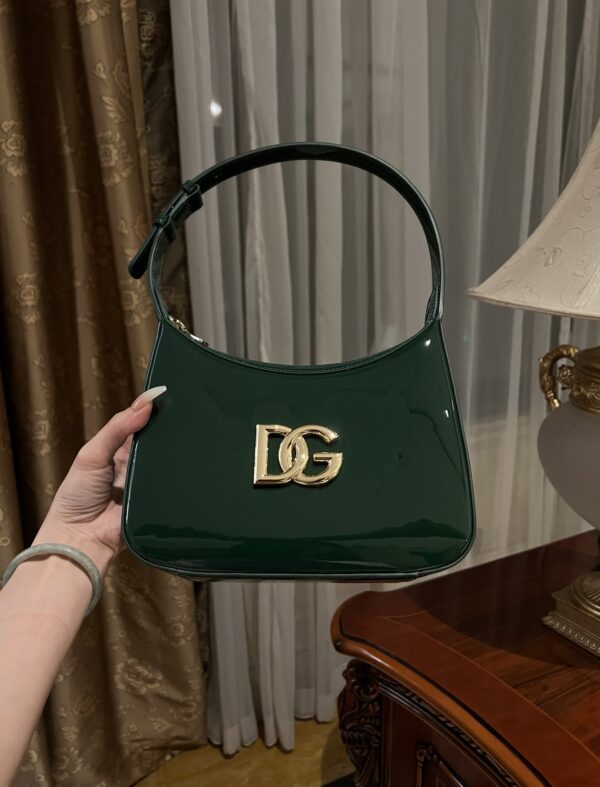 Dolce & Gabban Underarm Bag-Green-22cm with original box free shipping