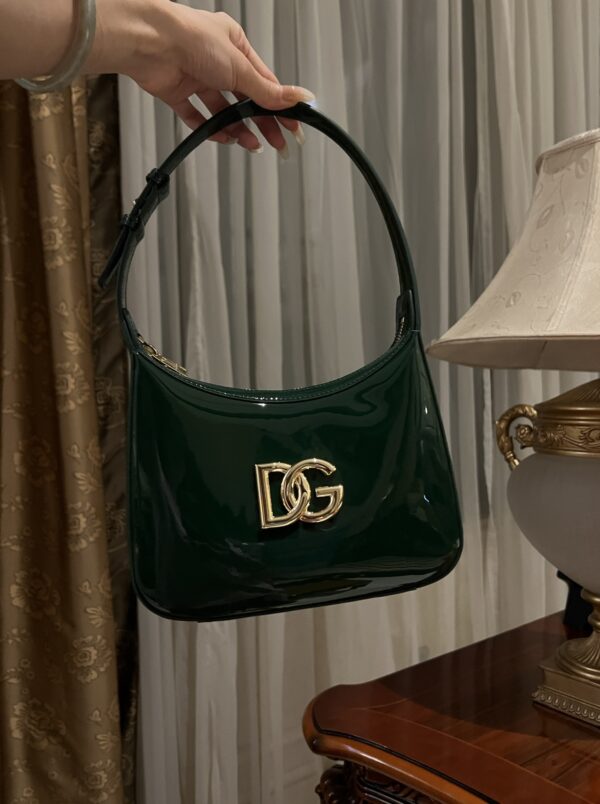 Dolce & Gabban Underarm Bag-Green-22cm with original box free shipping