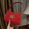 Dolce & Gabban Underarm Bag-Red-22cm with original box free shipping