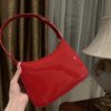 Dolce & Gabban Underarm Bag-Red-22cm with original box free shipping