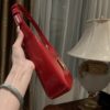 Dolce & Gabban Underarm Bag-Red-22cm with original box free shipping