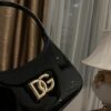 Dolce & Gabban Underarm Bag-Black-22cm with original box free shipping