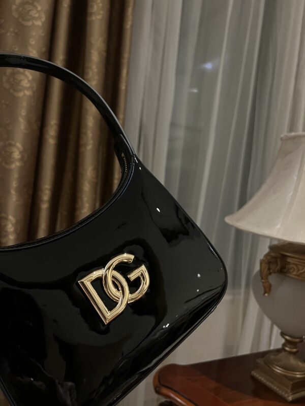 Dolce & Gabban Underarm Bag-Black-22cm with original box free shipping
