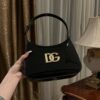 Dolce & Gabban Underarm Bag-Black-22cm with original box free shipping