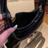 Dolce & Gabban Underarm Bag-Black-22cm with original box free shipping