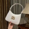 Dolce & Gabban Underarm Bag-White-22cm with original box free shipping