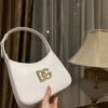 Dolce & Gabban Underarm Bag-White-22cm with original box free shipping