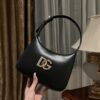 Dolce & Gabban Underarm Bag-Black-22cm with original box free shipping