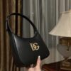 Dolce & Gabban Underarm Bag-Black-22cm with original box free shipping
