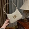 Dolce & Gabban Underarm Bag-White-22cm with original box free shipping