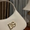 Dolce & Gabban Underarm Bag-White-22cm with original box free shipping