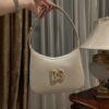 Dolce & Gabban Underarm Bag-White-22cm with original box free shipping