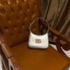 Dolce & Gabban Underarm Bag-Silver-22cm with original box free shipping
