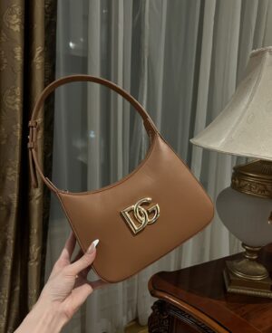 Dolce & Gabban Underarm Bag-Yellow-22cm with original box free shipping