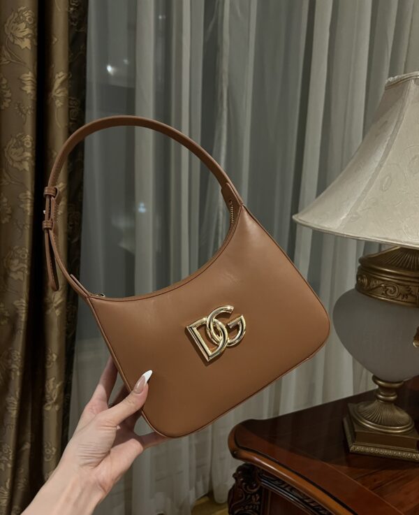 Dolce & Gabban Underarm Bag-Yellow-22cm with original box free shipping