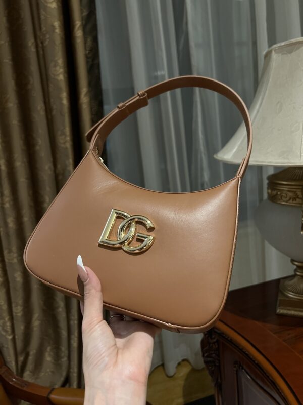 Dolce & Gabban Underarm Bag-Yellow-22cm with original box free shipping