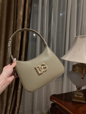 Dolce & Gabban Underarm Bag-Gray-22cm with original box free shipping