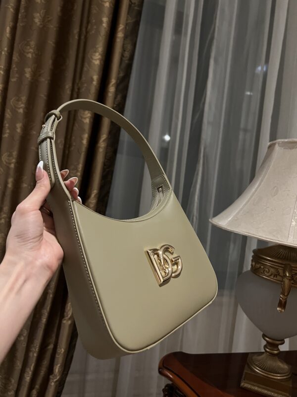 Dolce & Gabban Underarm Bag-Gray-22cm with original box free shipping
