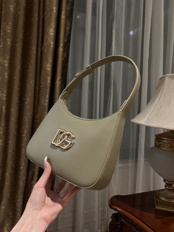 Dolce & Gabban Underarm Bag-Gray-22cm with original box free shipping