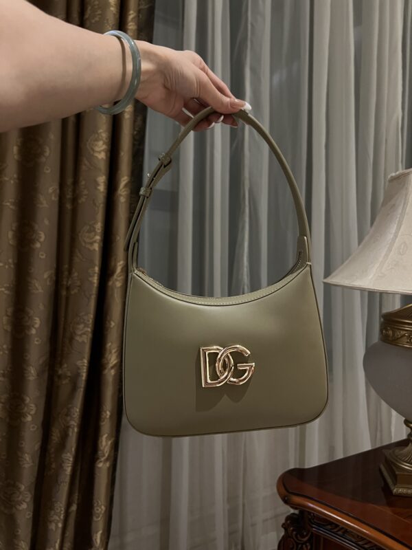 Dolce & Gabban Underarm Bag-Gray-22cm with original box free shipping