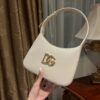 Dolce & Gabban Underarm Bag-White-22cm with original box free shipping