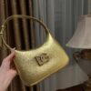 Dolce & Gabban Underarm Bag-Golden-22cm with original box free shipping