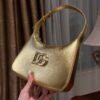 Dolce & Gabban Underarm Bag-Golden-22cm with original box free shipping