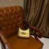 Dolce & Gabban Underarm Bag-Golden-22cm with original box free shipping