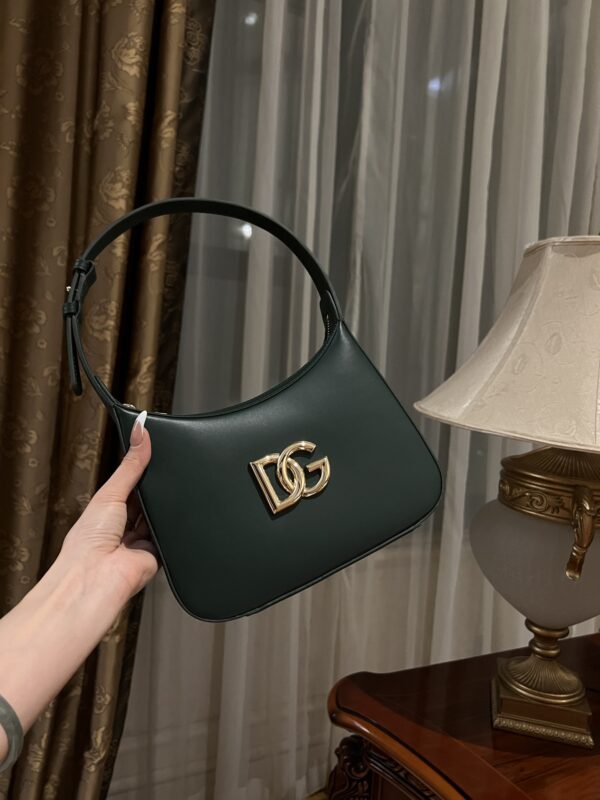 Dolce & Gabban Underarm Bag-Green-22cm with original box free shipping