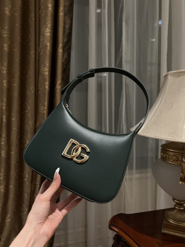 Dolce & Gabban Underarm Bag-Green-22cm with original box free shipping