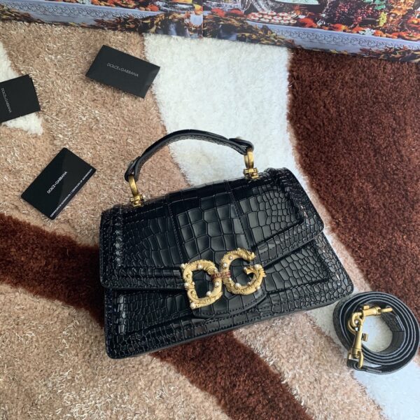 Dolce & Gabban  a Baroque-style Amore-Black-27cm  free shipping