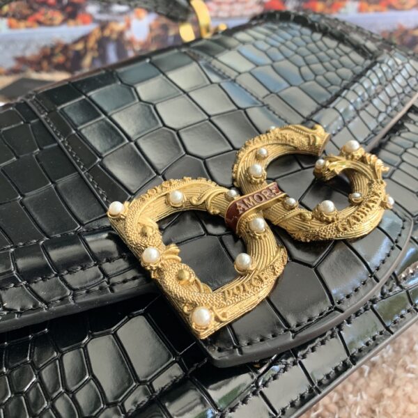 Dolce & Gabban  a Baroque-style Amore-Black-27cm  free shipping
