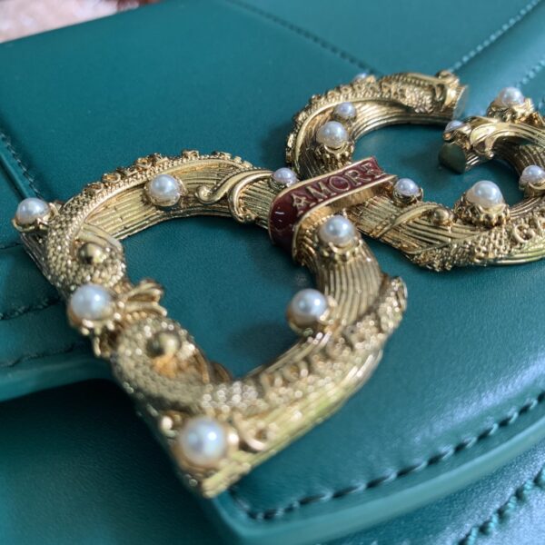 Dolce & Gabban  a Baroque-style Amore-Green-27cm free shipping
