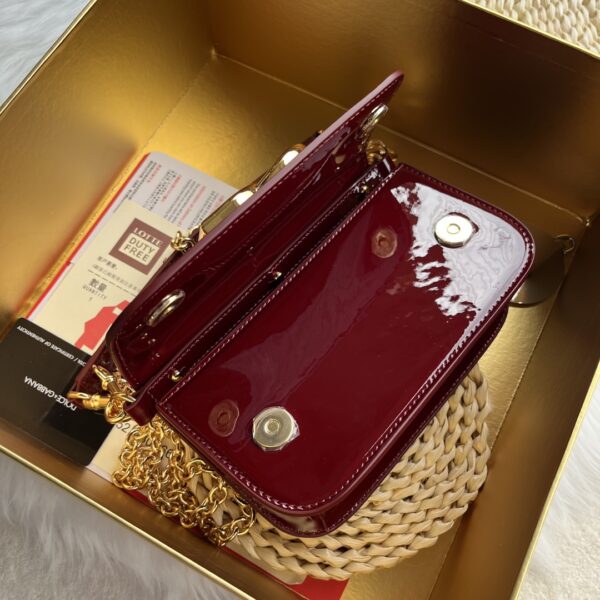 Dolce & Gabban  New Mini Bag Red-19cm free shipping