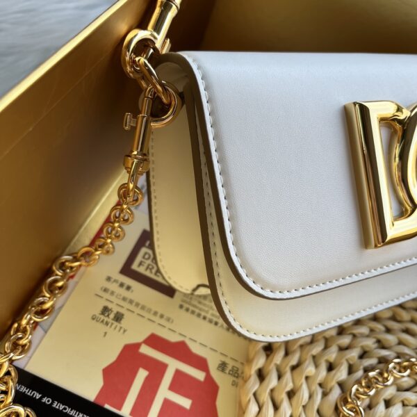Dolce & Gabban  New Mini Bag White-19cm free shipping