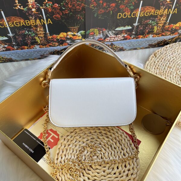 Dolce & Gabban  New Mini Bag White-19cm free shipping