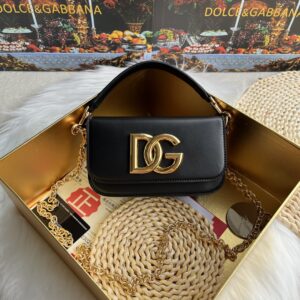 Dolce & Gabban  New Mini Bag Black-19cm free shipping
