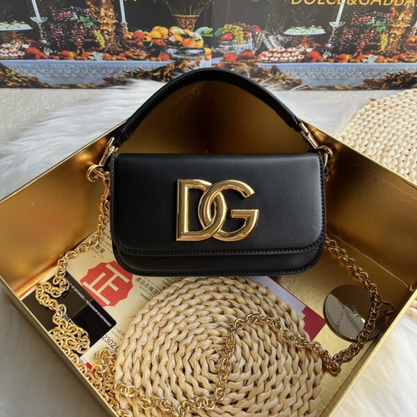 Dolce & Gabban  New Mini Bag Black-19cm free shipping