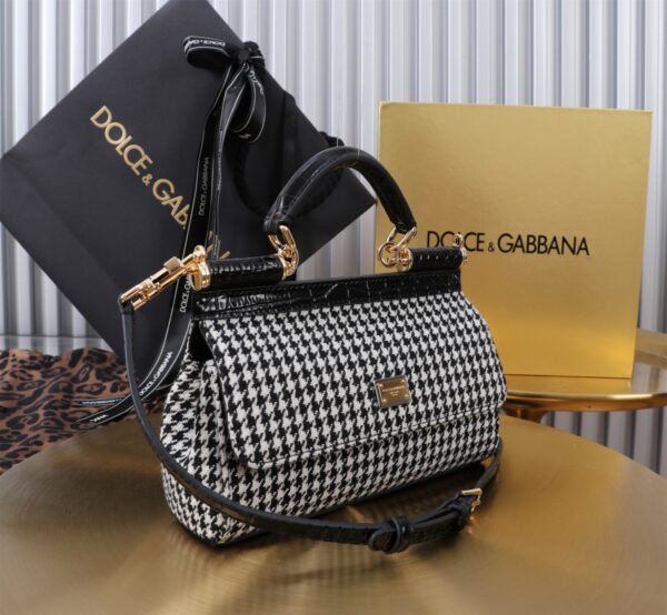 Dolce & Gabban  New Houndstooth -18cm With Original Box free shipping