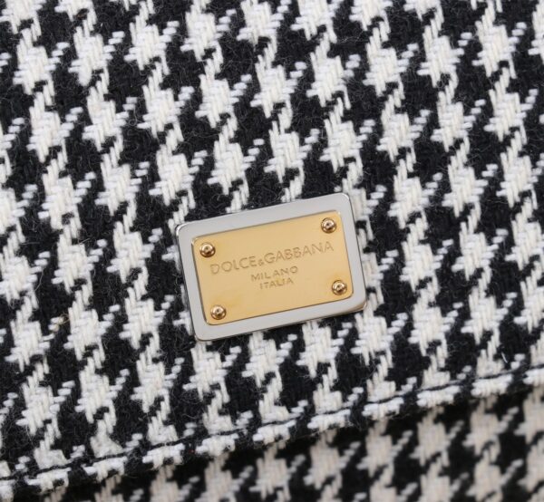 Dolce & Gabban  New Houndstooth -18cm With Original Box free shipping